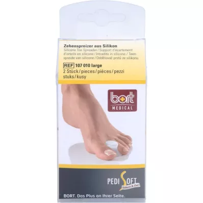 BORT PediSoft séparateur dorteils en silicone grand, 1 p