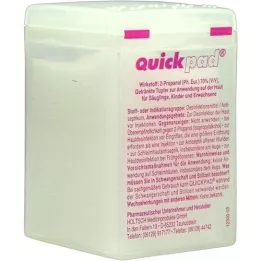 QUICKPAD Distributeur de tampons alcoolisés, 150 pcs