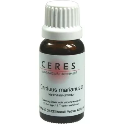 CERES Teinture mère de Carduus marianus, 20 ml CERES Teinture mère de Carduus marianus, 20 ml