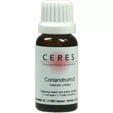 CERES Teinture mère de coriandre, 20 ml CERES Teinture mère de coriandre, 20 ml