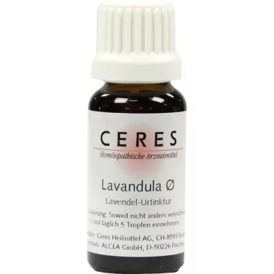 CERES Teinture mère de lavande, 20 ml CERES Teinture mère de lavande, 20 ml
