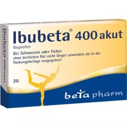 IBUBETA 400 comprimés pelliculés aigus, 20 pc