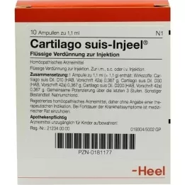 CARTILAGO Suis Injeel Ampoules, 10 pc