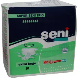 SUPER SENI Trio culottes dincontinence taille 4 XL, 10 pièces