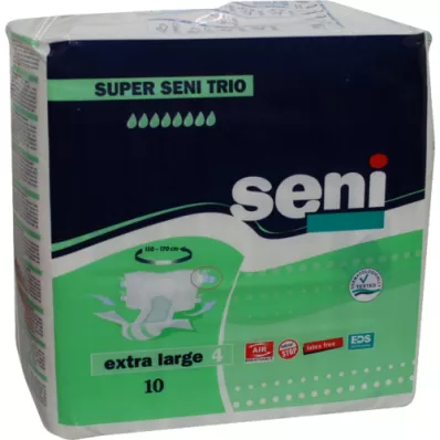 SUPER SENI Trio culottes dincontinence taille 4 XL, 10 pièces