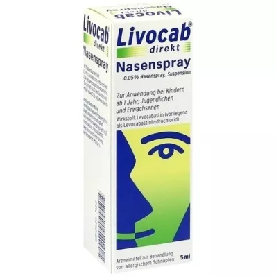 LIVOCAB spray nasal direct, 5 ml LIVOCAB spray nasal direct, 5 ml