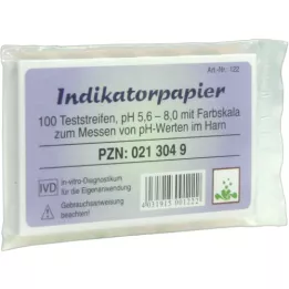 INDIKATORPAPIER Bandelettes de test, 100 unités