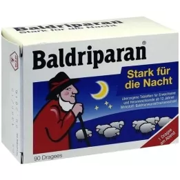 BALDRIPARAN Onglet. fortement enduit pour la nuit, 90 pcs