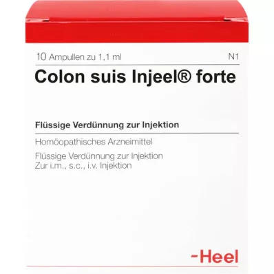 COLON SUIS Ampoules Injeel Forte, 10 pc COLON SUIS Ampoules Injeel Forte, 10 pc