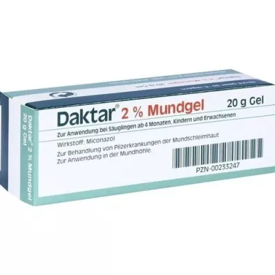DAKTAR Gel buccal 2%, 20 g