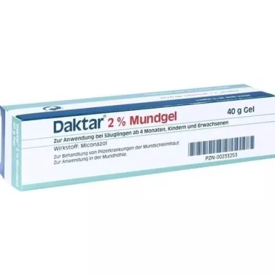 DAKTAR Gel buccal 2%, 40 g