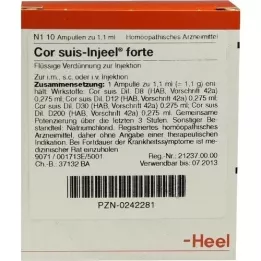 COR SUIS Ampoules Injeel Forte, 10 pc
