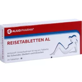 REISETABLETTEN AL, 20 pièces