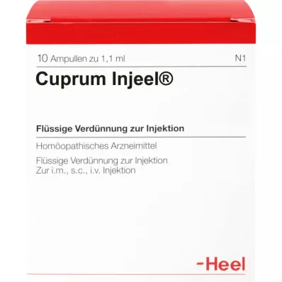 CUPRUM INJEEL Ampoules, 10 pc