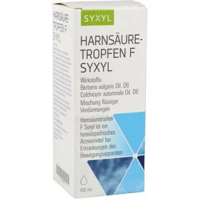 HARNSÄURETROPFEN Solution F Syxyl, 100 ml