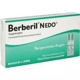 BERBERIL N EDO collyre, 10X0,5 ml