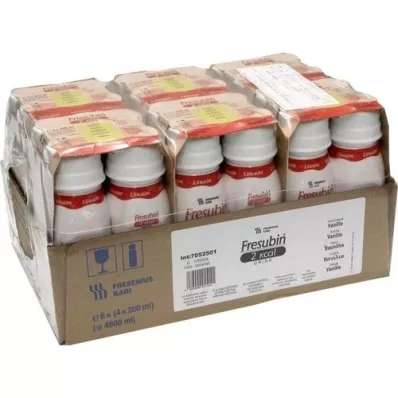 FRESUBIN 2 kcal DRINK Gourde vanille, 24X200 ml