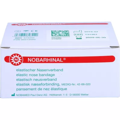 NOBARHINAL Bandage nasal moyen, 10 pièces