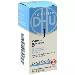 BIOCHEMIE DHU 1 Calcium fluoratum D 6 comprimés, 80 pc