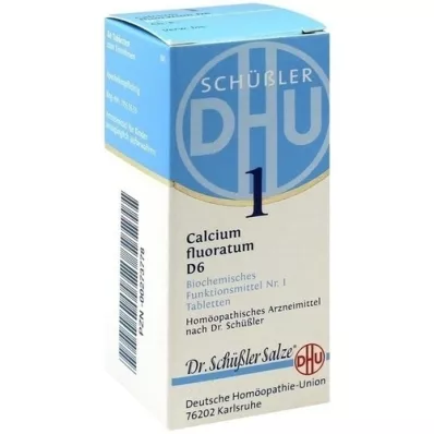 BIOCHEMIE DHU 1 Calcium fluoratum D 6 comprimés, 80 pc BIOCHEMIE DHU 1 Calcium fluoratum D 6 comprimés, 80 pc