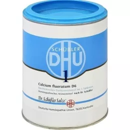 BIOCHEMIE DHU 1 Calcium fluoratum D 6 comprimés, 1000 pièces