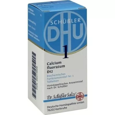 BIOCHEMIE DHU 1 comprimés de calcium fluoratum D 12, 80 pc BIOCHEMIE DHU 1 comprimés de calcium fluoratum D 12, 80 pc