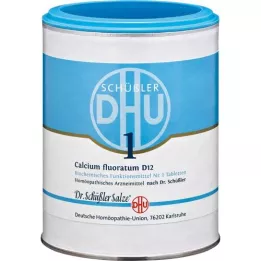 BIOCHEMIE DHU 1 Calcium fluoratum D 12 comprimés, 1000 pièces