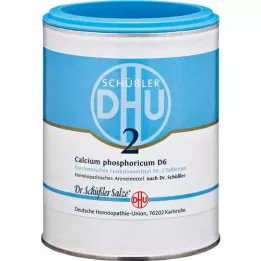 BIOCHEMIE DHU 2 comprimés de Calcium phosphoricum D 6, 1000 pièces