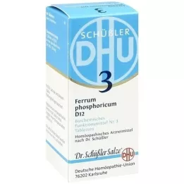 BIOCHEMIE DHU 3 comprimés Ferrum phosphoricum D 12, 80 pc
