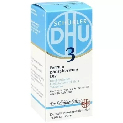BIOCHEMIE DHU 3 comprimés Ferrum phosphoricum D 12, 80 pc