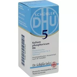 BIOCHEMIE DHU 5 Kalium phosphoricum D 6 comprimés, 80 pc