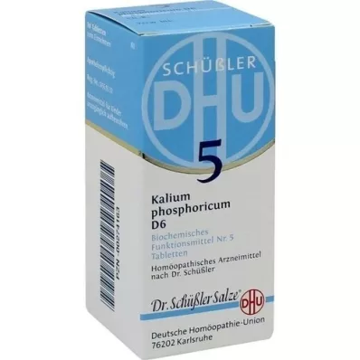 BIOCHEMIE DHU 5 Kalium phosphoricum D 6 comprimés, 80 pc