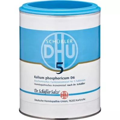 BIOCHEMIE DHU 5 Kalium phosphoricum D 6 comprimés, 1000 pièces