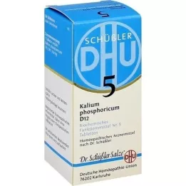 BIOCHEMIE DHU 5 comprimés Kalium phosphoricum D 12, 80 pc