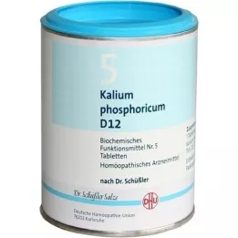 BIOCHEMIE DHU 5 comprimés de Kalium phosphoricum D 12, 1000 pièces