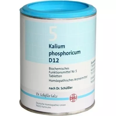 BIOCHEMIE DHU 5 comprimés de Kalium phosphoricum D 12, 1000 pièces