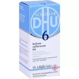 BIOCHEMIE DHU 6 Kalium sulfuricum D 6 comprimés, 80 pc