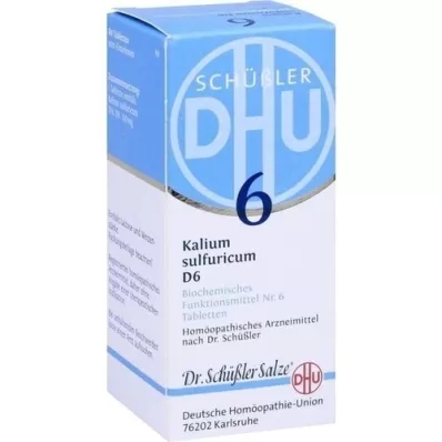 BIOCHEMIE DHU 6 Kalium sulfuricum D 6 comprimés, 80 pc