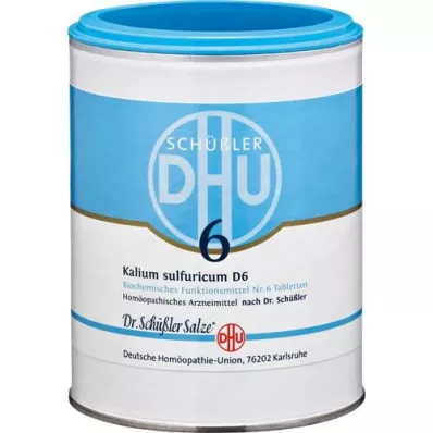 BIOCHEMIE DHU 6 Kalium sulfuricum D 6 comprimés, 1000 pc