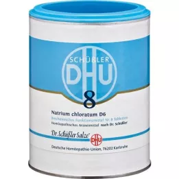 BIOCHEMIE DHU 8 chloratum de sodium D 6 comprimés, 1000 pièces