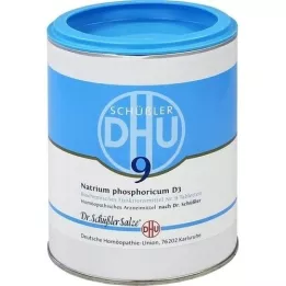 BIOCHEMIE DHU 9 Natrum phosphoricum D 3 comprimés, 1000 pièces