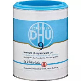 BIOCHEMIE DHU 9 Natrum phosphoricum D 6 comprimés, 1000 pièces