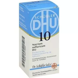 BIOCHEMIE DHU 10 Natrum sulfuricum D 12 comprimés, 80 pc
