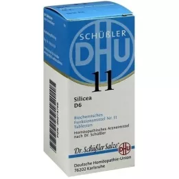BIOCHEMIE DHU 11 comprimés Silicea D 6, 80 pc