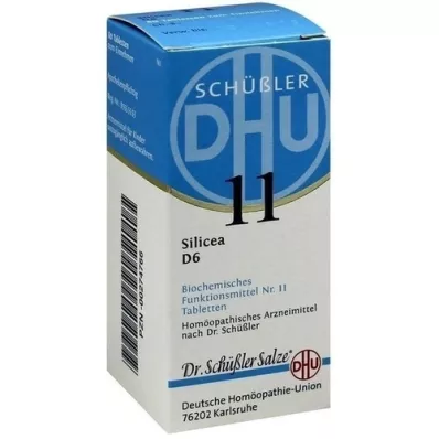 BIOCHEMIE DHU 11 comprimés Silicea D 6, 80 pc