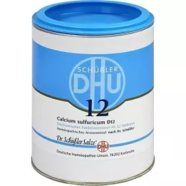 BIOCHEMIE DHU 12 Calcium sulfuricum D 12 comprimés, 1000 pièces