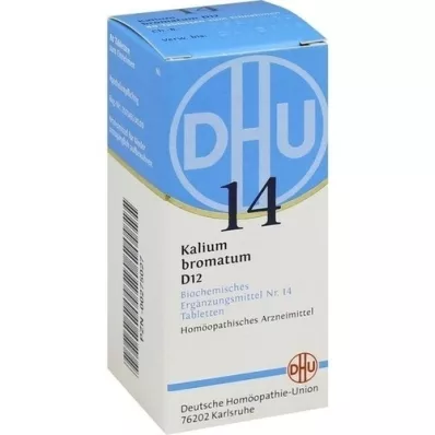 BIOCHEMIE DHU 14 Kalium bromatum D 12 comprimés, 80 pc