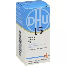 BIOCHEMIE DHU 15 comprimés diodate de potassium D 12, 80 pc