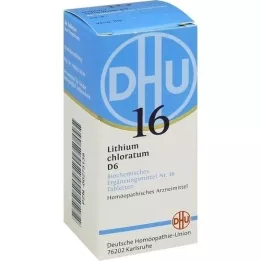 BIOCHEMIE DHU 16 Lithium chloratum D 6 comprimés, 80 pc