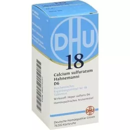 BIOCHEMIE DHU 18 Calcium sulfuratum D 6 comprimés, 80 pc